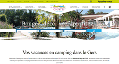 Desktop Screenshot of lacsdecourtes.com